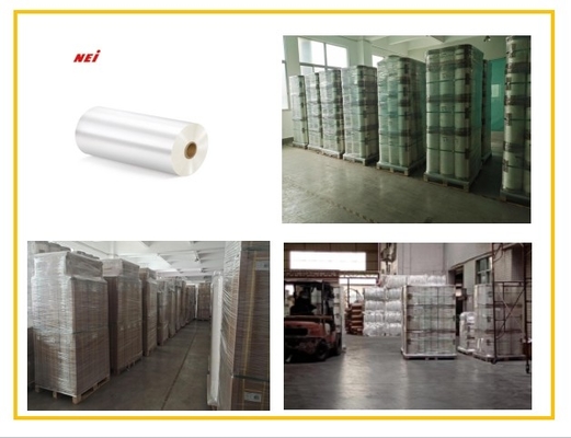 17mic Gloss BOPP Termal Lamine Film 2210mm Genişliği