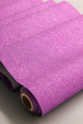 Glimmering Glitter Lamination Film 2100mm Genişliği 80mikron Kalınlığı 800m Uzunluğu