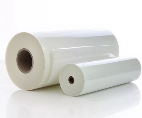 95-105 Mikron Kalınlığındaki Parlak Laminasyon Filmi, Daha Kalıcılık İçin Yumuşatıcı Frosted Finish ve Deri Dokusu