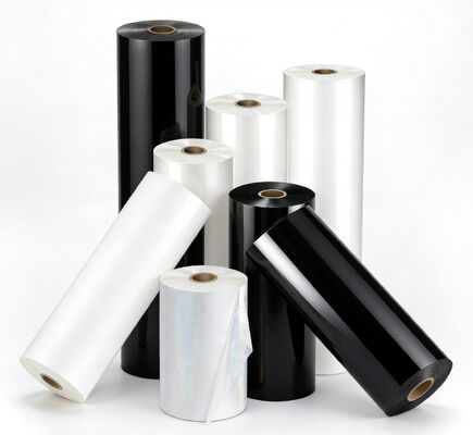 Kore'den% 100 EVA yapışkanlı deri dokusu parlak laminatör filmi ve premium ambalaj için 95-105 mikron kalınlığı