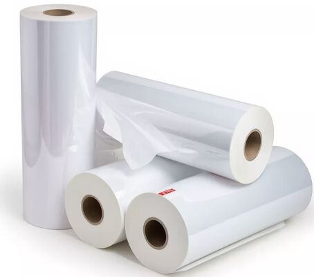 Profesyonel laminatör için 11-250 Mikron kalınlığında nem geçirmez ve yüksek açıklıklı sıcak laminatör filmi