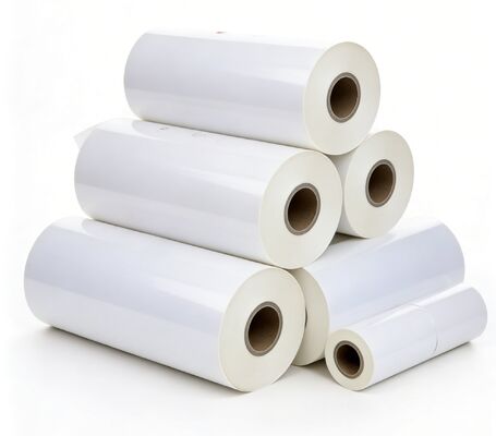 Kore'den% 100 EVA yapıştırıcı ve daha fazla dayanıklılık için 95-105 mikron kalınlığı ile deri doku parlaklıklı laminatör filmi