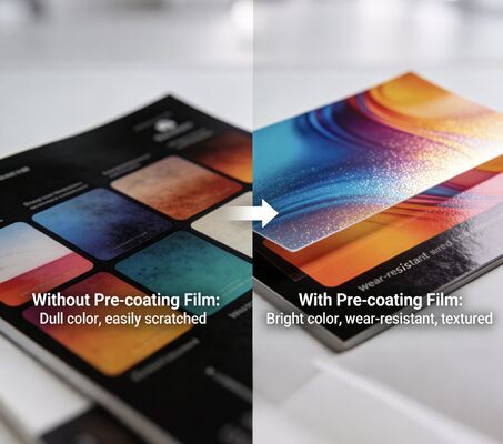 Kore'den gelen EVA yapıştırıcı ile 50 MPa germe dayanıklılığı olan laminatör film rulo ve gıda sınıfı sertifikası