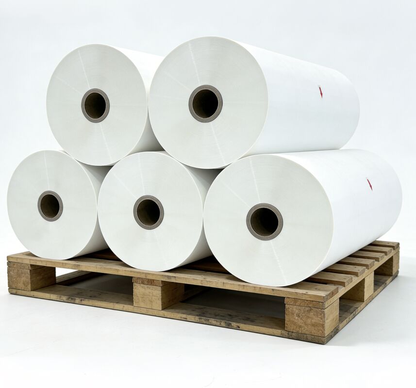 Ağır silikon yağ baskı için 12 aylık raf ömrü ve 2200 mm'ye kadar genişliği olan şeffaf dijital laminatör filmi