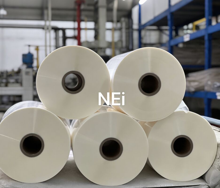 Nemden korunmuş ambalaj ve laminatör için 3 inçlik kağıt çekirdeği ile şeffaf BOPP Termal Laminasyon Filmi