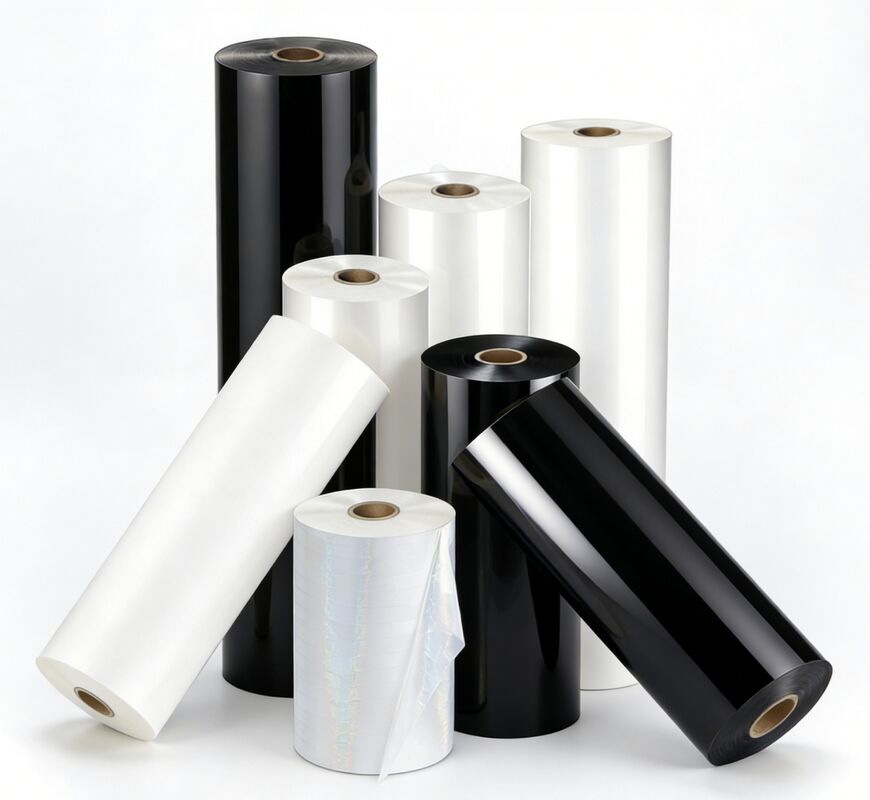 Kore'den% 100 EVA yapışkanlı deri dokusu parlak laminatör filmi ve premium ambalaj için 95-105 mikron kalınlığı