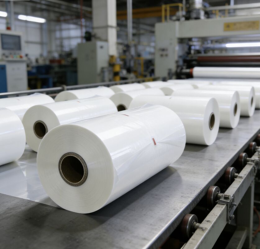 Moisture Proof PET Thermal Lamination Film with Heat-activated Adhesive and Glossy Finish for Packaging (Yumuşatıcı Kanıtlı PET Termal Laminasyon Filmi)