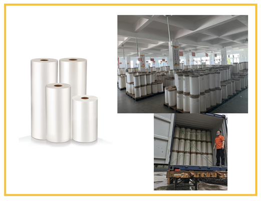 Termal Laminasyon BOPP Şeffaf Film 17mic 2210mm Genişlik