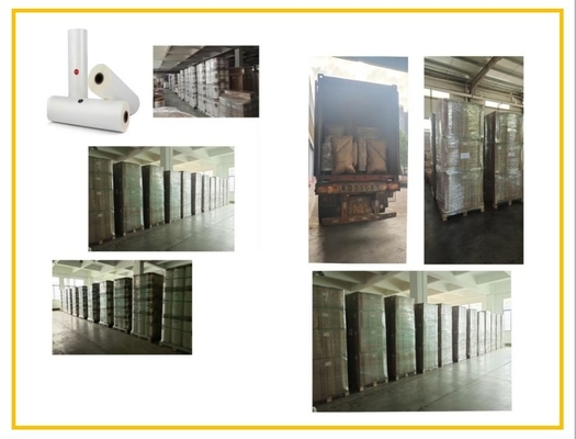 25mic Gloss Bopp Laminasyon Filmi İnci Beyaz Renkli