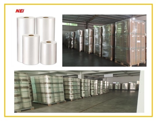 BOPP Soft Touch Lamination Film Roll / Velvet Silky Sense Termal Laminasyon Filmi