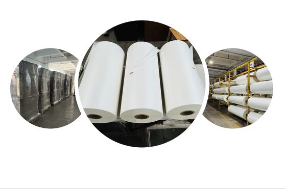 Paketleme ve etiketleme için 24 aylık raf ömrü ve değişken uzunluğu olan çoklu ekstrüzyon mat laminatör filmi