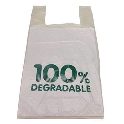 Beyaz Kompost 80L Biyobozunur Plastik Alışveriş Poşetleri