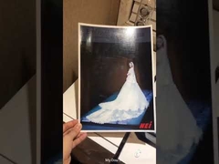 Düğün fotoğrafı kozmetik ambalaj kabartma laminasyon filmi