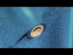 Parlak Zekilik: Mavi Glitter Laminasyon Filmi Hareket Halinde!