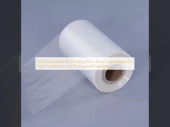 %100 Geri Dönüştürülebilir PE Shrink Film: Sıkı, Koruyucu ve Profesyonel Ambalajlama için Hepsi Bir Arada Çözüm