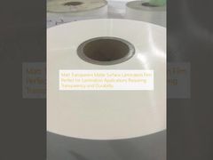 Matt Şeffaf Mat Yüzey Laminasyon Filmi, Şeffaflık ve Dayanıklılık Gerektiren Laminasyon Uygulamaları İçin Mükemmel