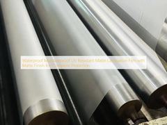 Tamamen Koruma için Mat Yüzeyli Su Geçirmez, Neme Dayanıklı, UV Işınlarına Dayanıklı Mat Laminasyon Filmi